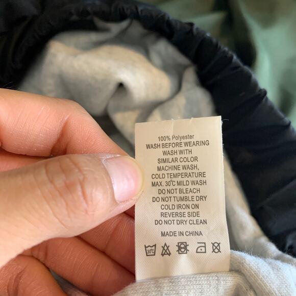 Zyia Active Jacket Womens XS Extra Small Avocado Black Rain Windbreaker 1/4 Zip - Picture 10 of 12